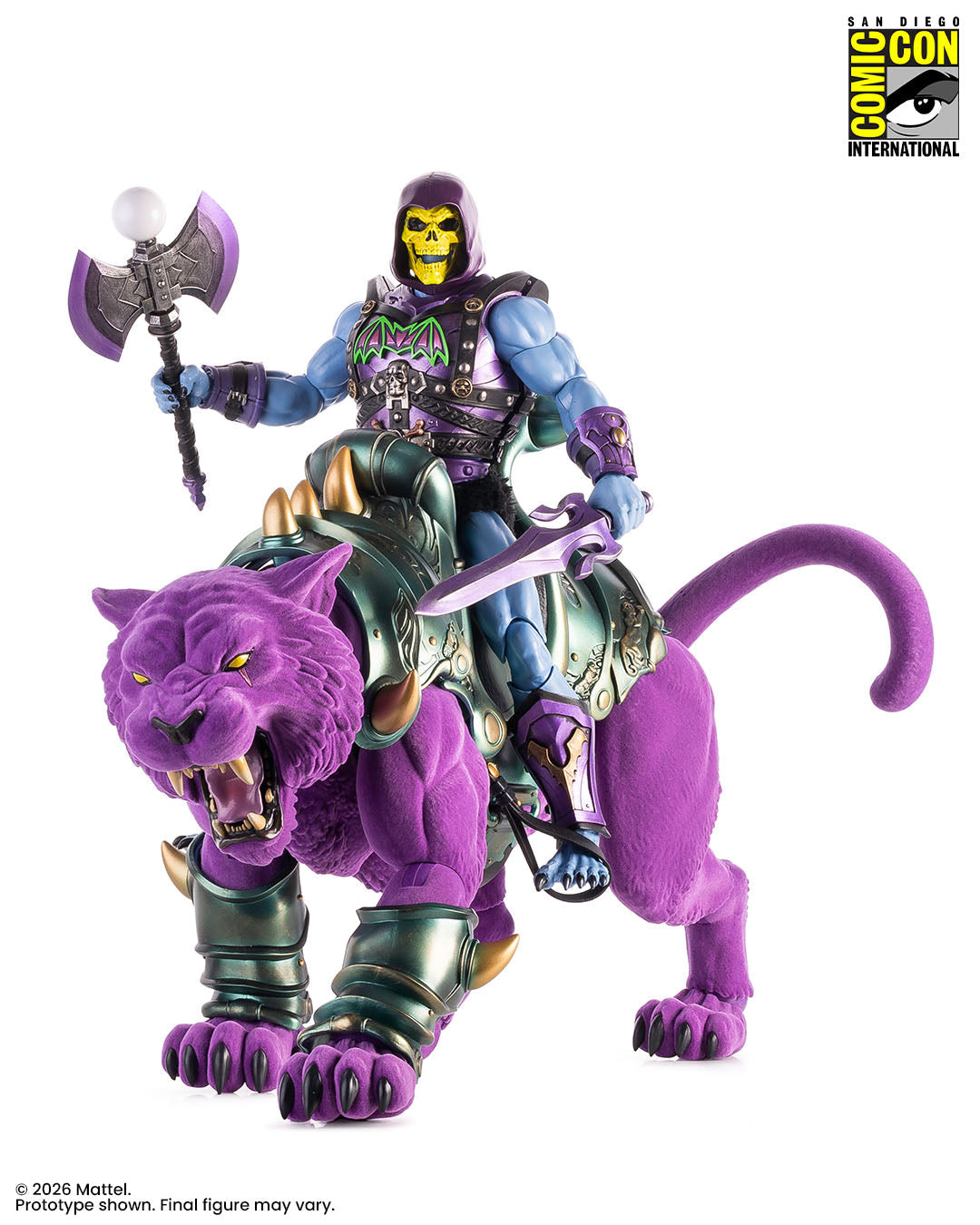 Masters of the Universe - Panthor 1/6 Scale Figure - Flocked Limited Edition