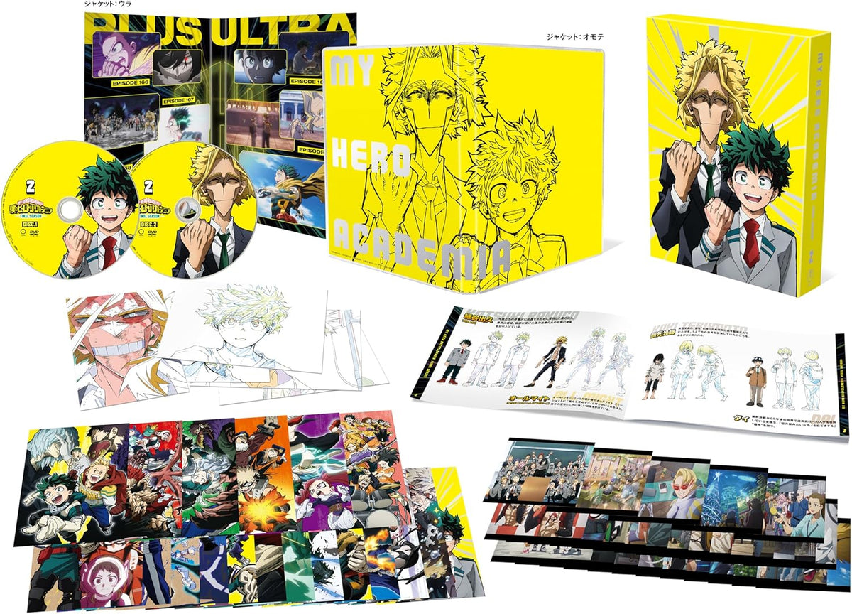 My Hero Academia - Final Season Vol.2  BluRay or DVD + Bonus Special Booklet + Bonus Postcards + Go Beyond Bromide Photos