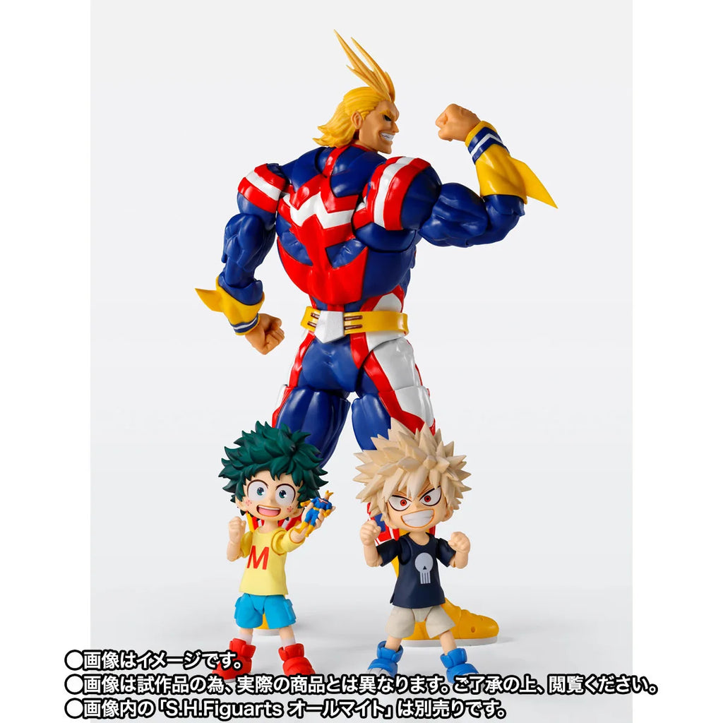 My Hero Academia S.H.Figuarts - Izuku Midoriya & Katsuki Bakugo Childhood Set [Pre-order May 2027]
