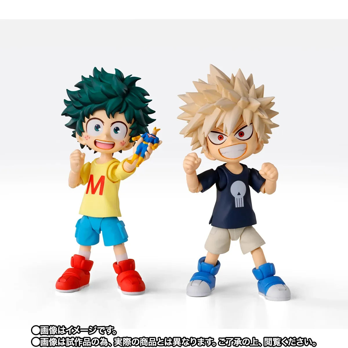 My Hero Academia S.H.Figuarts - Izuku Midoriya & Katsuki Bakugo Childhood Set [Pre-order May 2027]