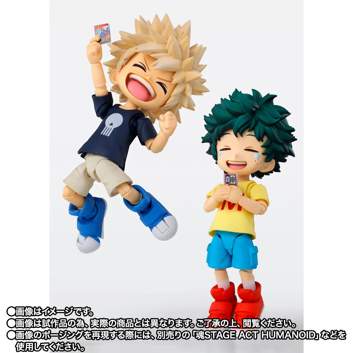 My Hero Academia S.H.Figuarts - Izuku Midoriya & Katsuki Bakugo Childhood Set [Pre-order May 2027]