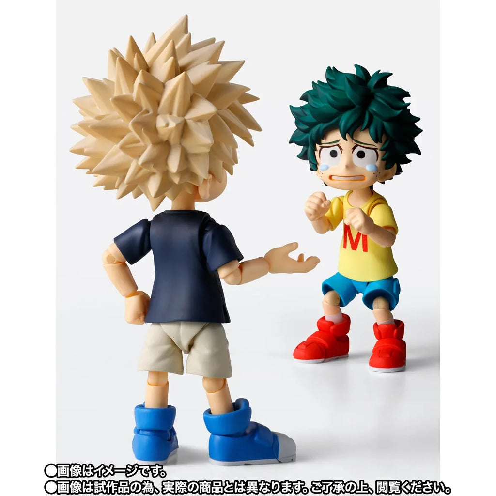 My Hero Academia S.H.Figuarts - Izuku Midoriya & Katsuki Bakugo Childhood Set [Pre-order May 2027]