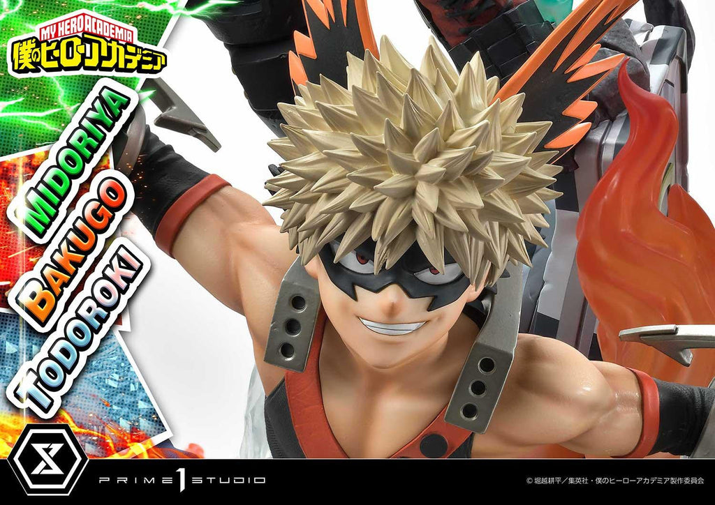 My Hero Academia Ultimate Premium Masterline - Izuku Midoriya Katsuki Bakugo and Shoto Todoroki DX Bonus Edition