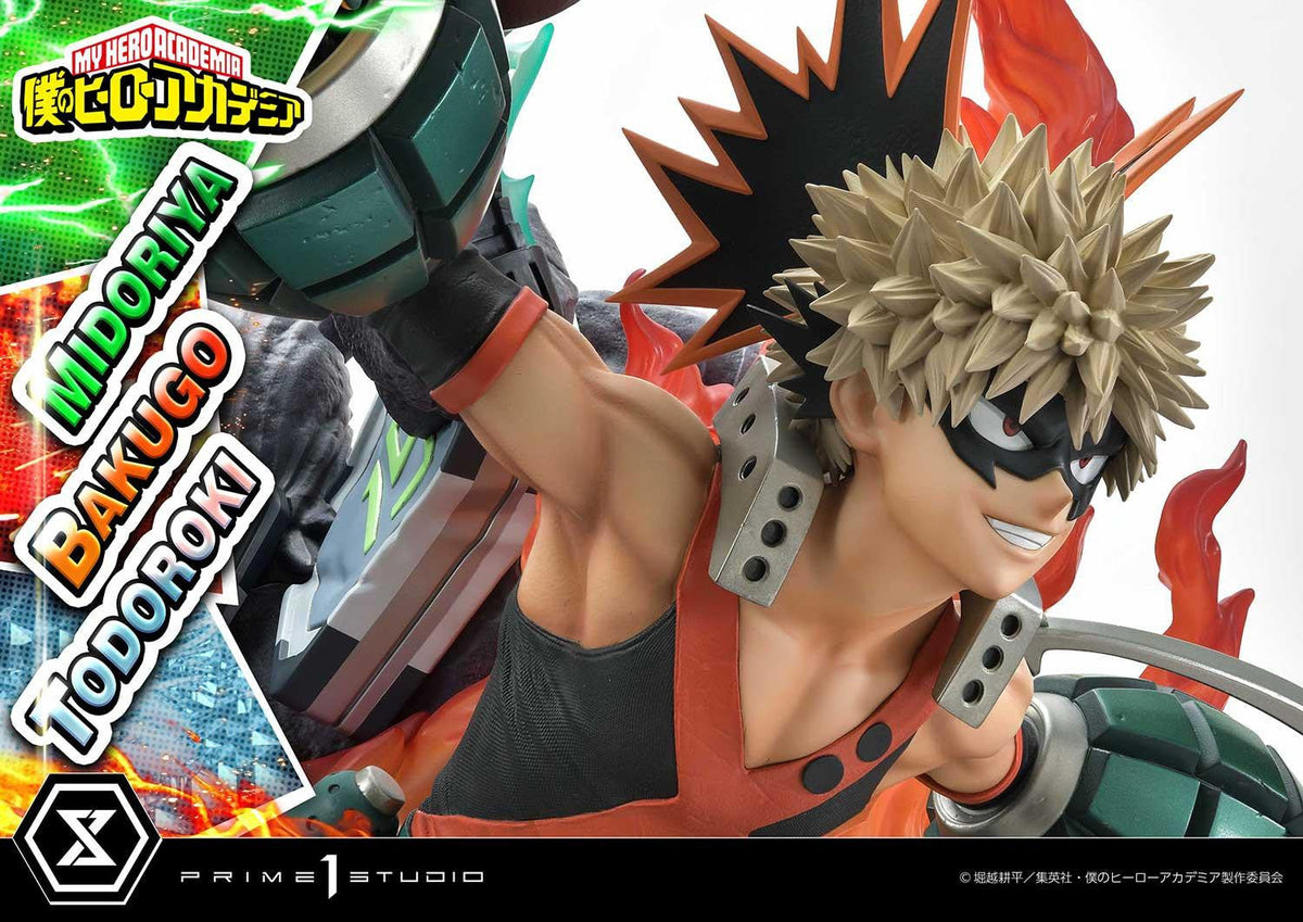My Hero Academia Ultimate Premium Masterline - Izuku Midoriya Katsuki Bakugo and Shoto Todoroki DX Bonus Edition
