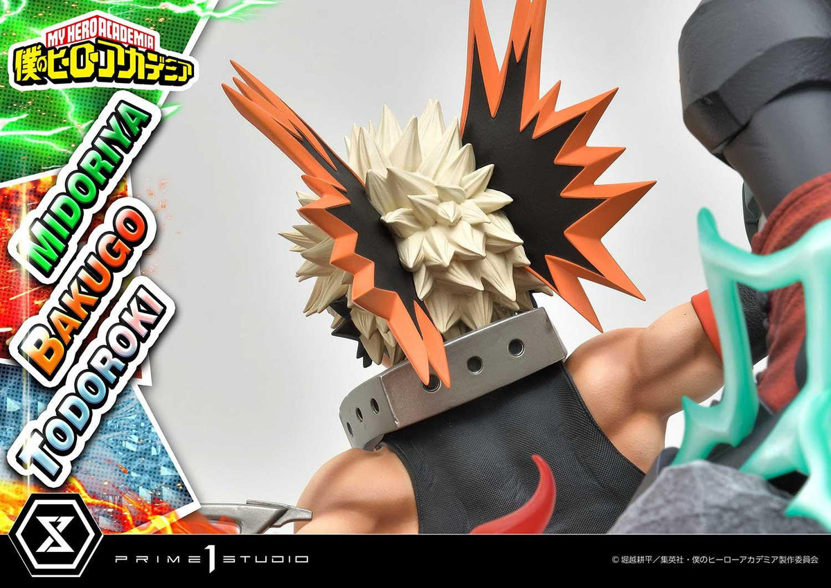 My Hero Academia Ultimate Premium Masterline - Izuku Midoriya Katsuki Bakugo and Shoto Todoroki DX Bonus Edition