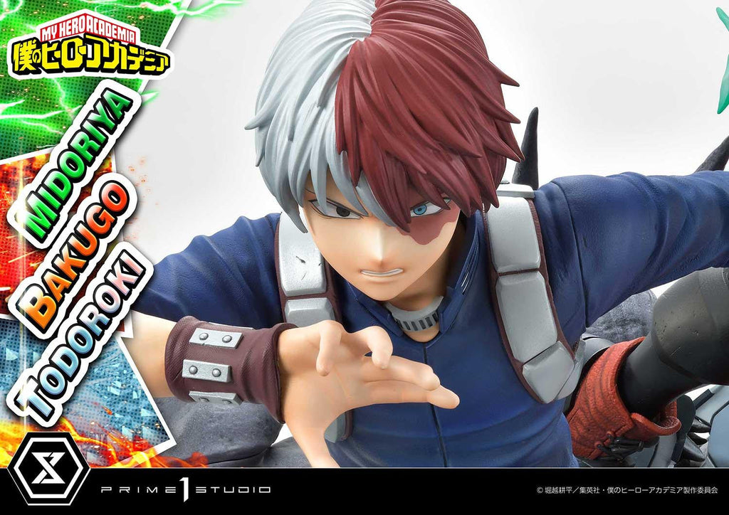My Hero Academia Ultimate Premium Masterline - Izuku Midoriya Katsuki Bakugo and Shoto Todoroki DX Bonus Edition
