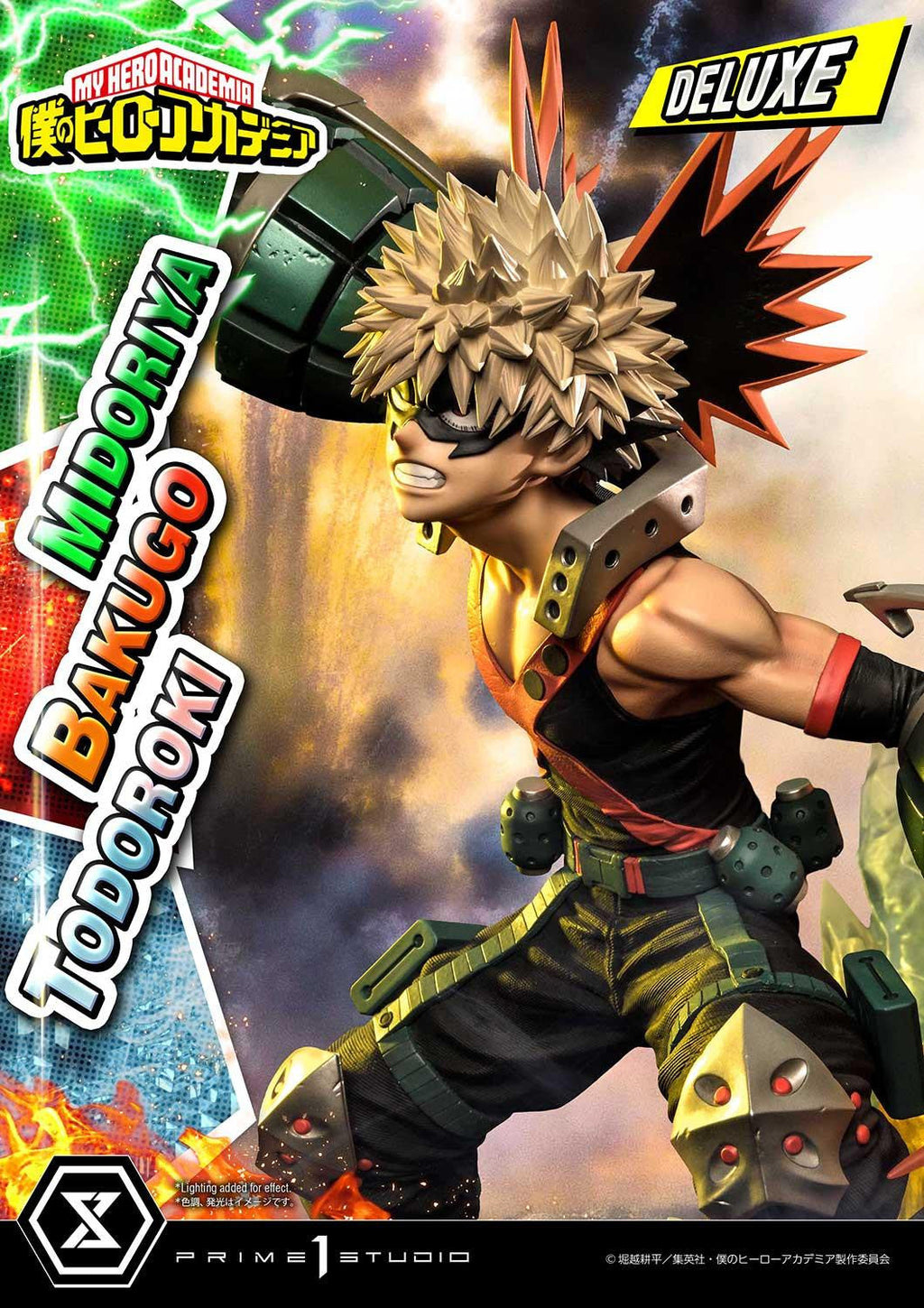 My Hero Academia Ultimate Premium Masterline - Izuku Midoriya Katsuki Bakugo and Shoto Todoroki DX Bonus Edition