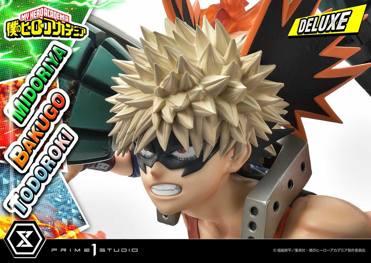 My Hero Academia Ultimate Premium Masterline - Izuku Midoriya Katsuki Bakugo and Shoto Todoroki DX Bonus Edition