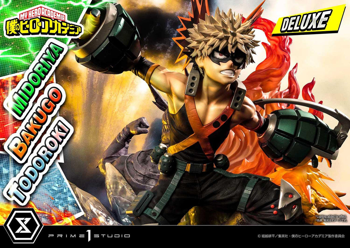 My Hero Academia Ultimate Premium Masterline - Izuku Midoriya Katsuki Bakugo and Shoto Todoroki DX Bonus Edition