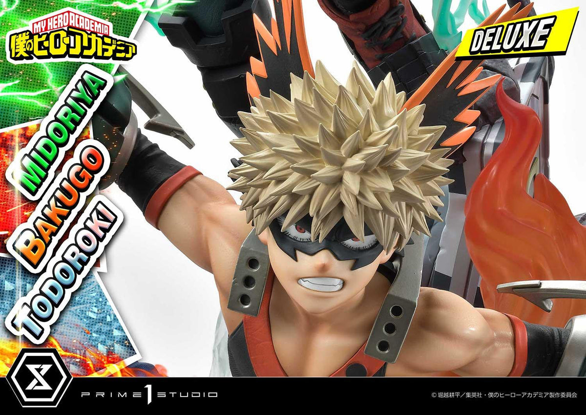 My Hero Academia Ultimate Premium Masterline - Izuku Midoriya Katsuki Bakugo and Shoto Todoroki DX Bonus Edition