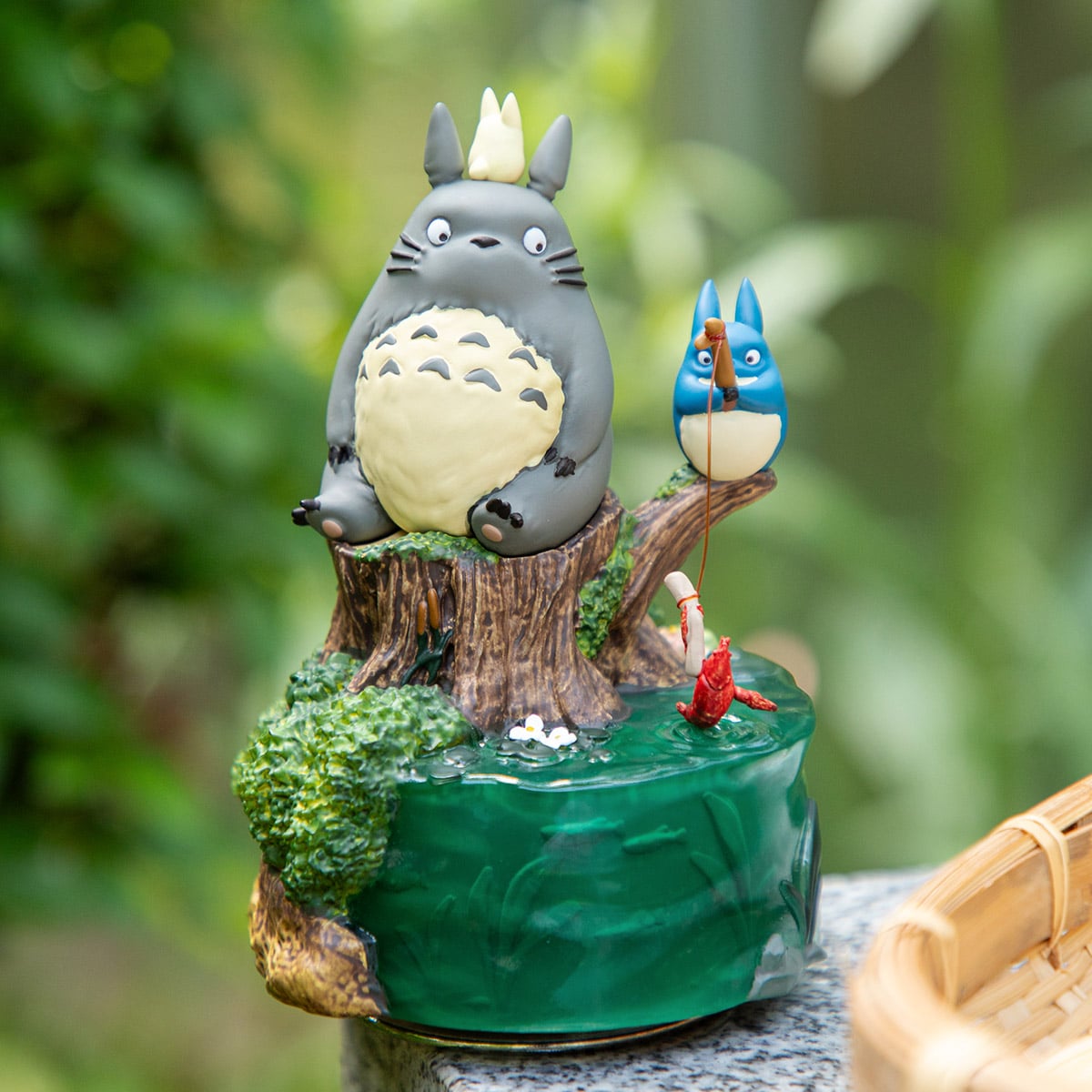 My Neighbor Totoro Music Box - Totoro and Friends' Fishing Day