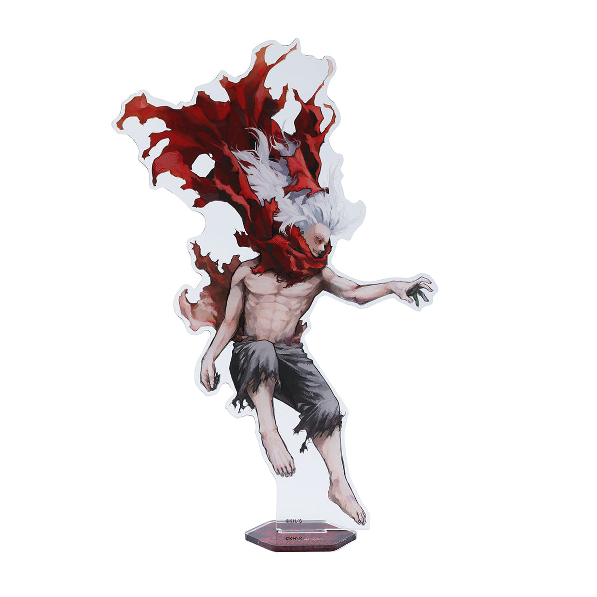 My Hero Academia Original Art Exhibition - Acrylic MEGA Figure W Big Explosion Killer God Dynamite & Tomura Shigaraki