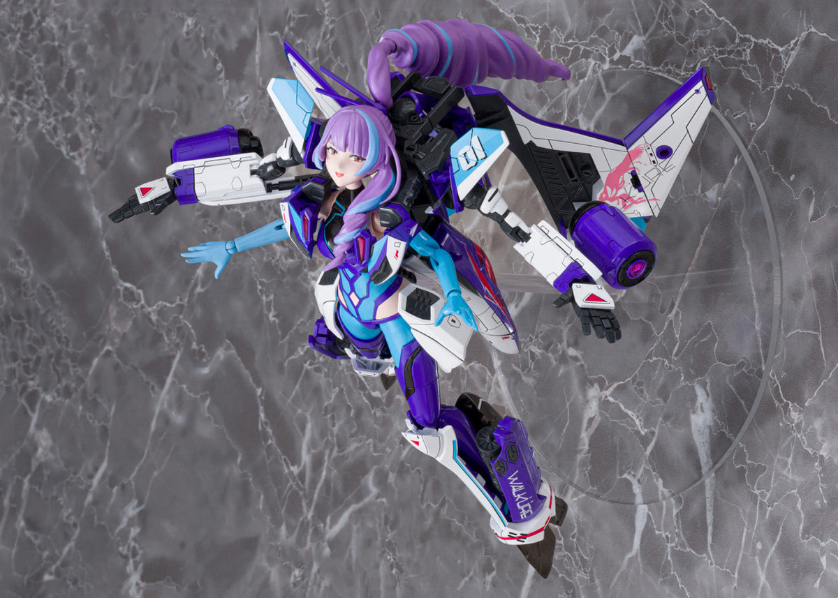 Aoshima V.F.G. No.MC-17 Macross Delta VF-31J Siegfried Mikumo Guynemer Model Kit
