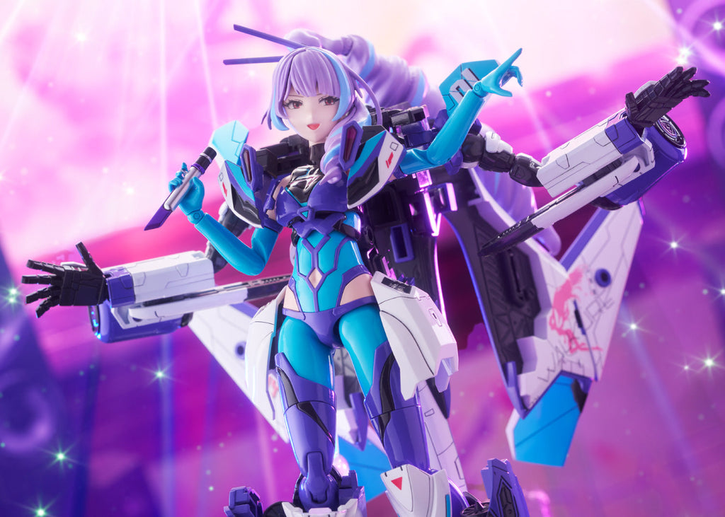 Aoshima V.F.G. No.MC-17 Macross Delta VF-31J Siegfried Mikumo Guynemer Model Kit