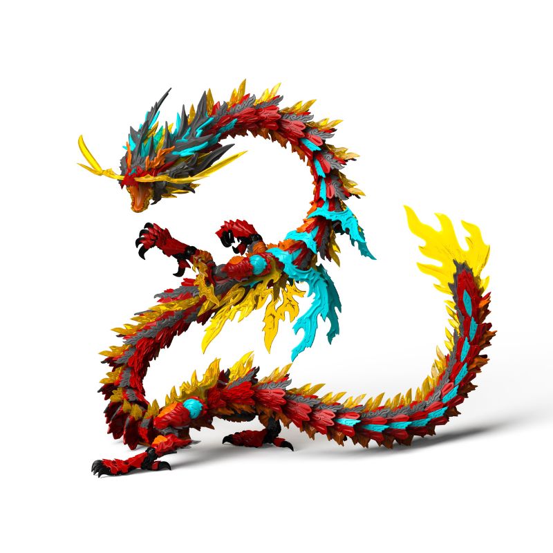 SHENXING TECHNOLOGY ShenXing Series ZL-0001 Red Dragon Plastic Model Kit JAPAN