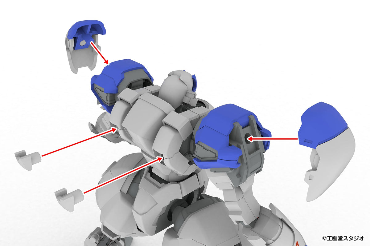 5inch Mechanism POWERDoLLS 2 X-4S PDW-S810 Armored Infantry 1/48 Model Kit