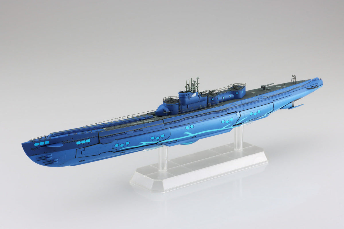 Arpeggio of Blue Steel Ars Nova Submarine Blue Steel I-401 1/350 Model Kit JAPAN
