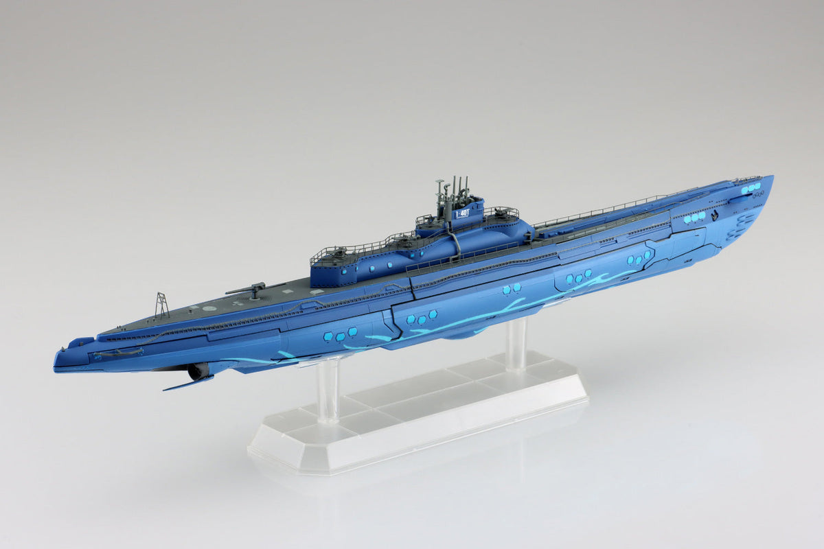 Arpeggio of Blue Steel Ars Nova Submarine Blue Steel I-401 1/350 Model Kit JAPAN