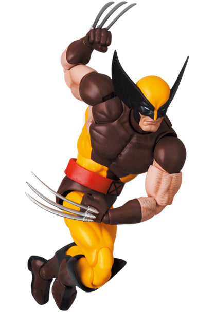 Medicom Toy MAFEX No.138 Wolverine BROWN COMIC Ver. Action Figure JAPAN OFFICIAL