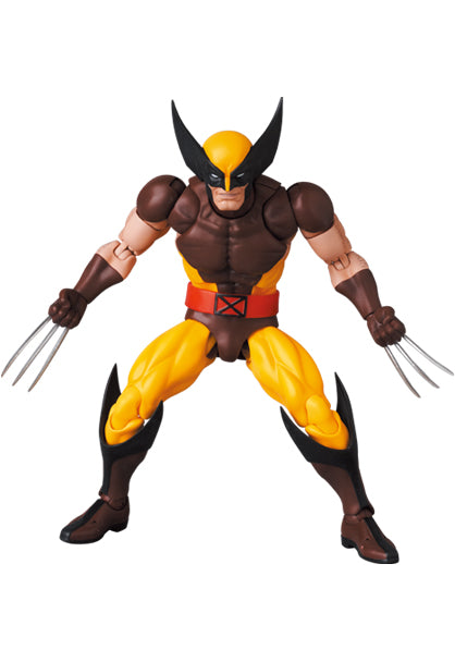 Medicom Toy MAFEX No.138 Wolverine BROWN COMIC Ver. Action Figure JAPAN OFFICIAL