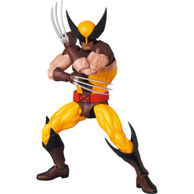 Medicom Toy MAFEX No.138 Wolverine BROWN COMIC Ver. Action Figure JAPAN OFFICIAL