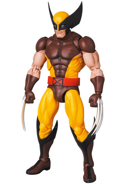 Medicom Toy MAFEX No.138 Wolverine BROWN COMIC Ver. Action Figure JAPAN OFFICIAL