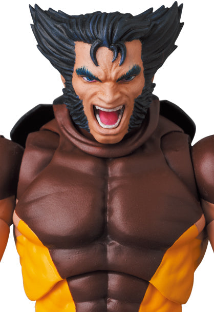Medicom Toy MAFEX No.138 Wolverine BROWN COMIC Ver. Action Figure JAPAN OFFICIAL