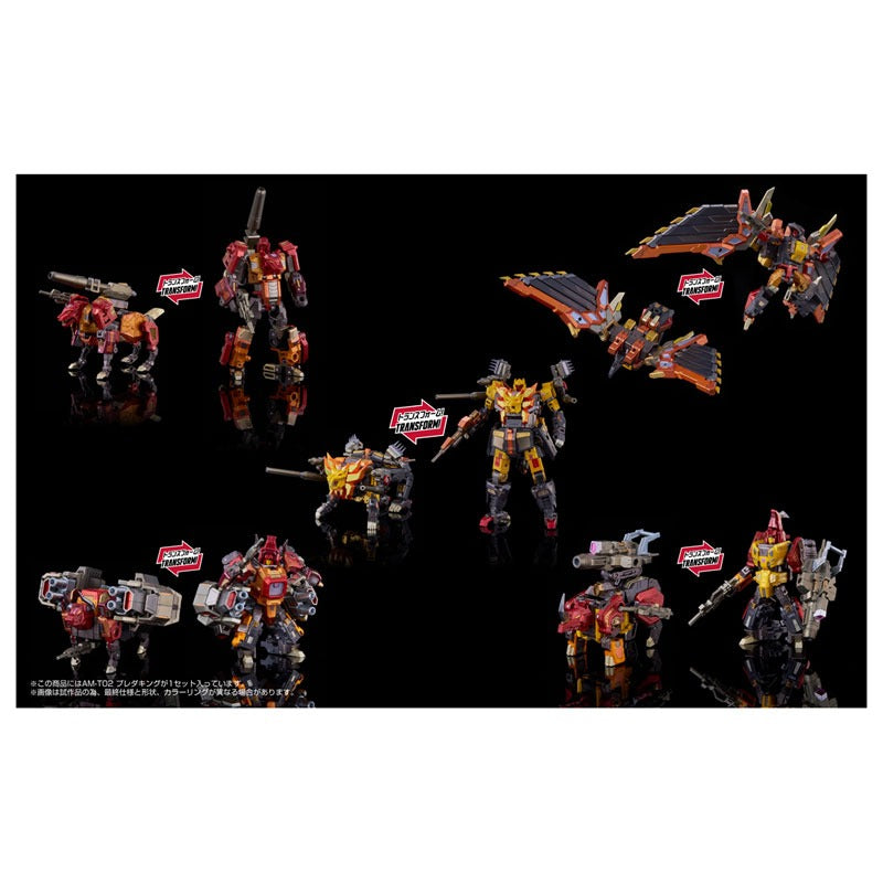 Takara Tomy Transformers Adamas Machina AM-T02 Predaking Action Figure JAPAN