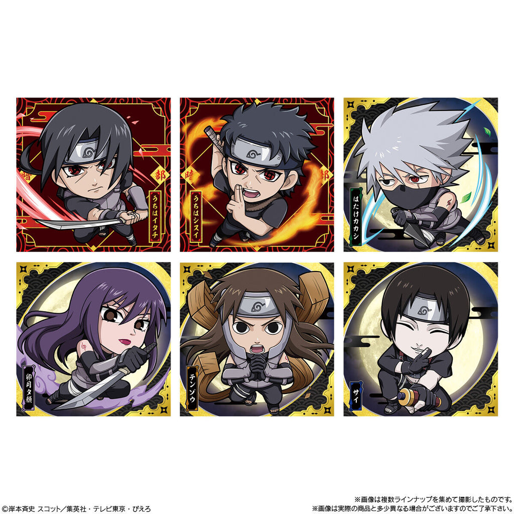Naruto Shippuden - Niformation Naruto Shippuden Shinobi World Seal Wafer Vol.3 - Candy Toys, Snacks (BOX OF 20 PCS)