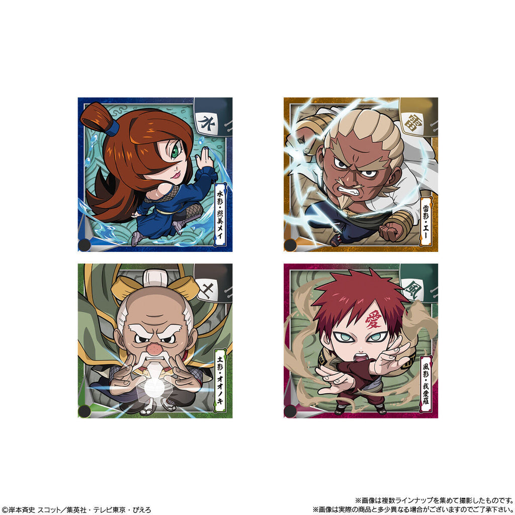 Naruto Shippuden - Niformation Naruto Shippuden Shinobi World Seal Wafer Vol.3 - Candy Toys, Snacks (BOX OF 20 PCS)