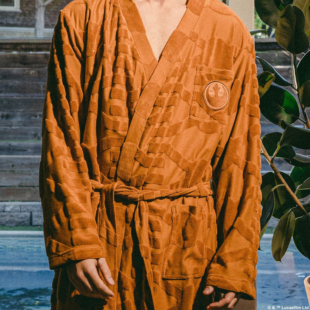 Rebel Orange Terry Cloth Robe