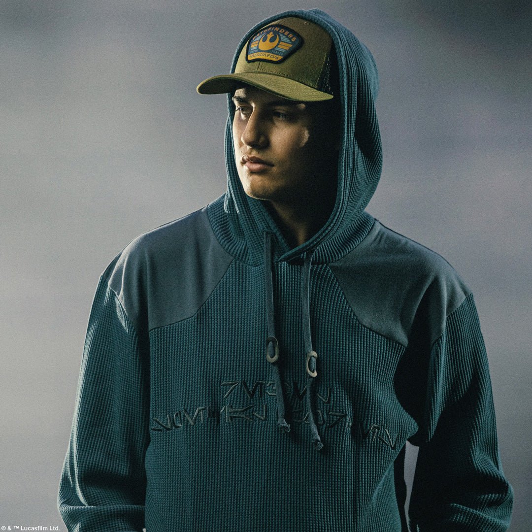 Rebel Pathfinder Waffle Knit Hoodie