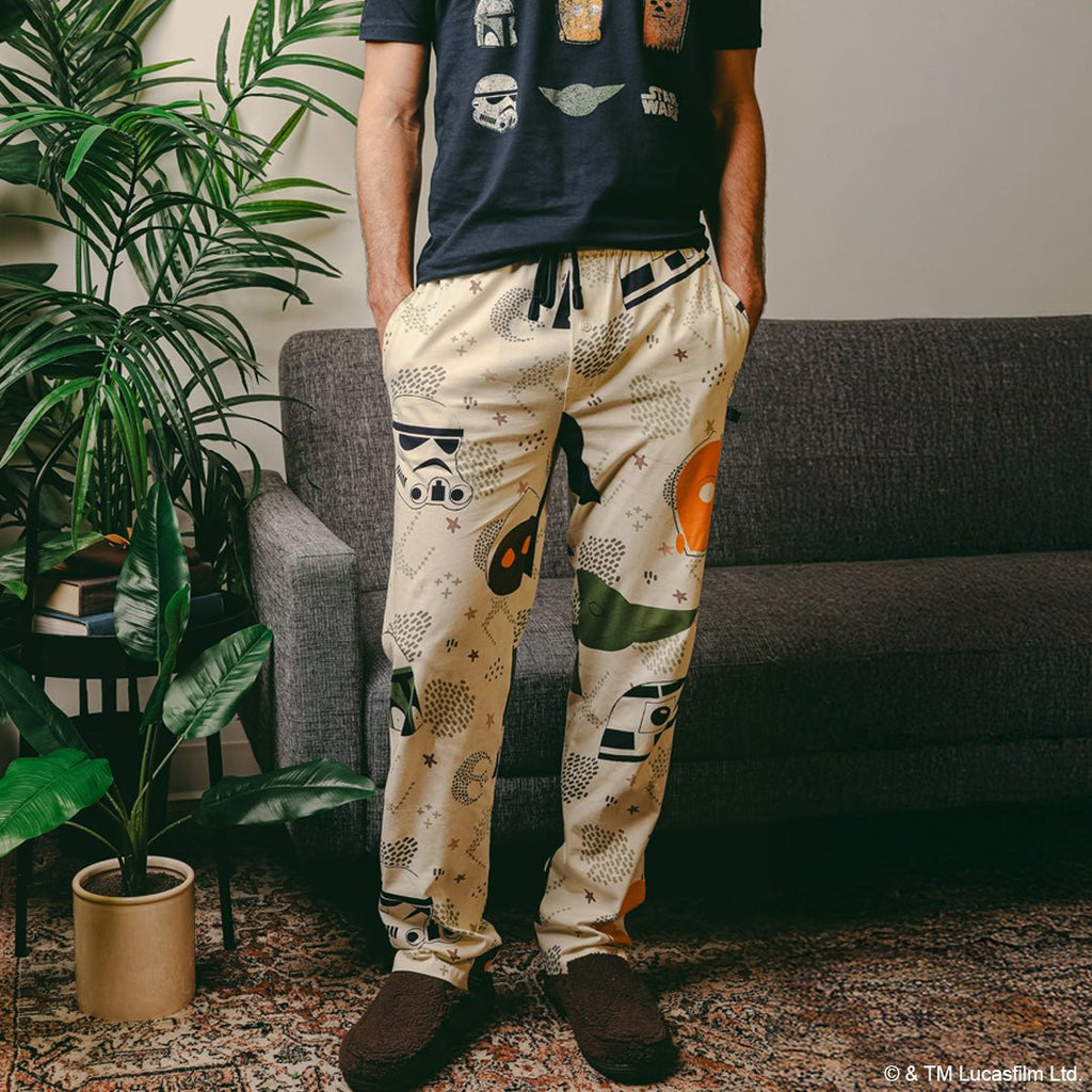 Retro Star Wars Character Pajama Pants