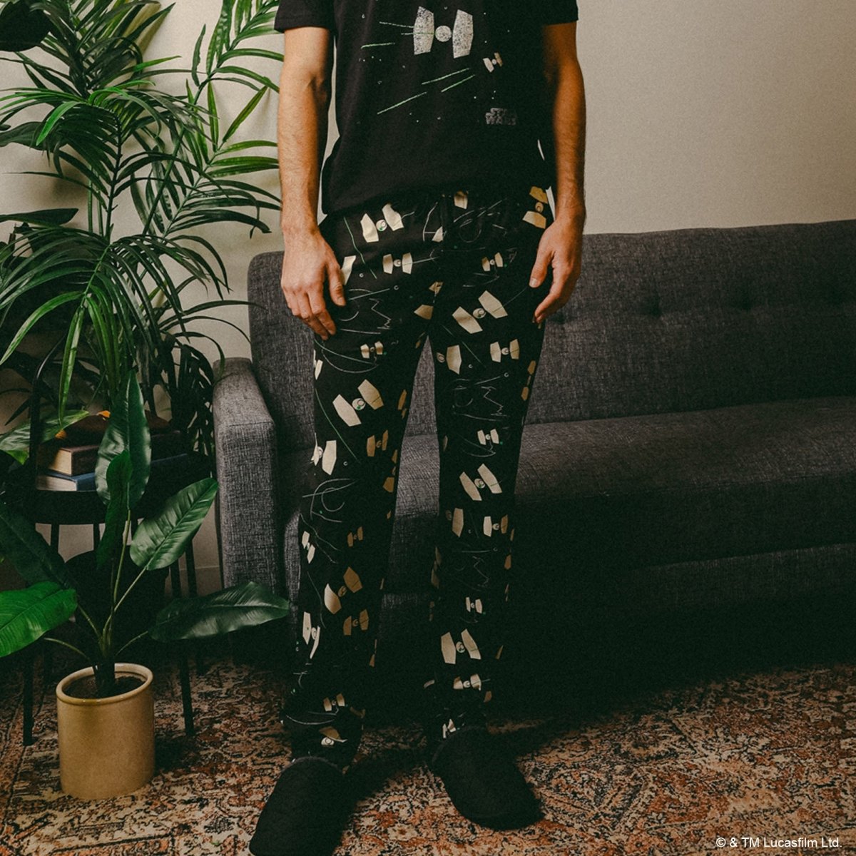 Tie Fighter Pajama Pants