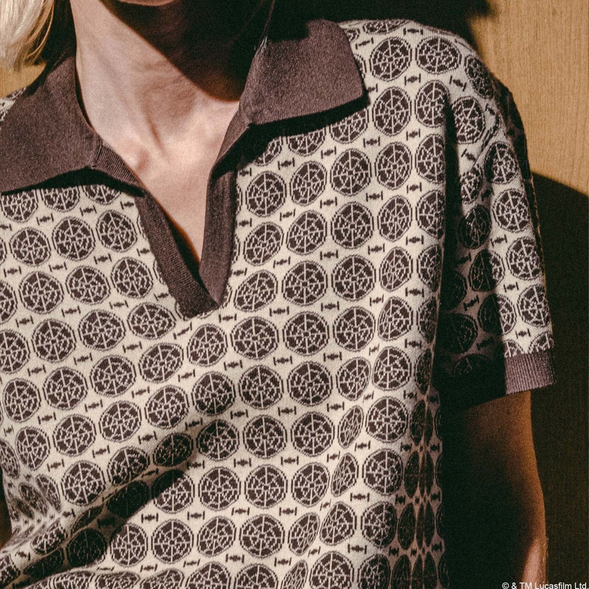 Imperial Pattern Knit Polo