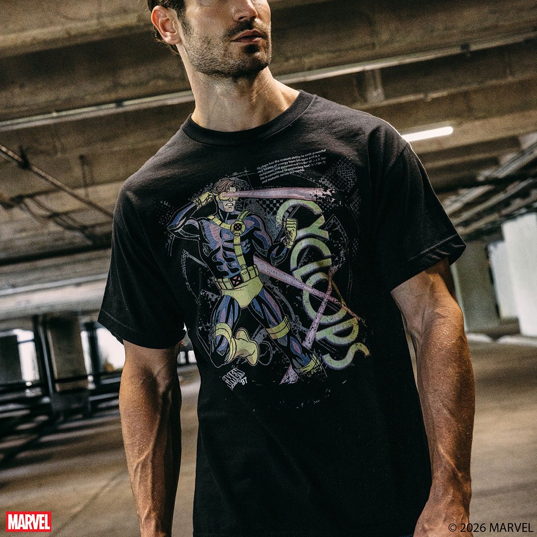 X-Men '97 Cyclops Retro Heavyweight Boxy Tee