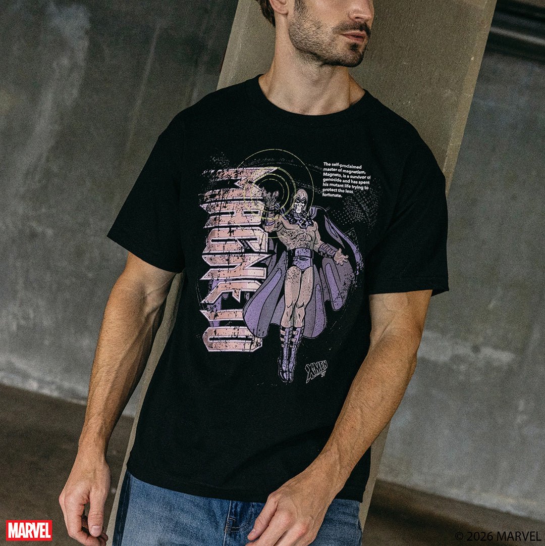 X-Men '97 Magneto Retro Heavyweight Boxy Tee