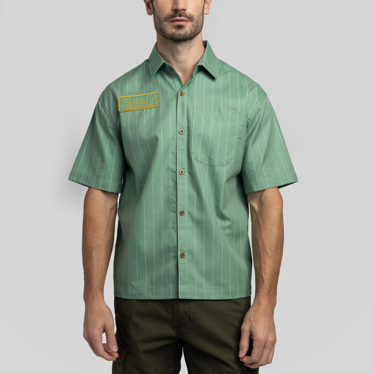 Watto's Mechanic Chainstitch Work Shirt