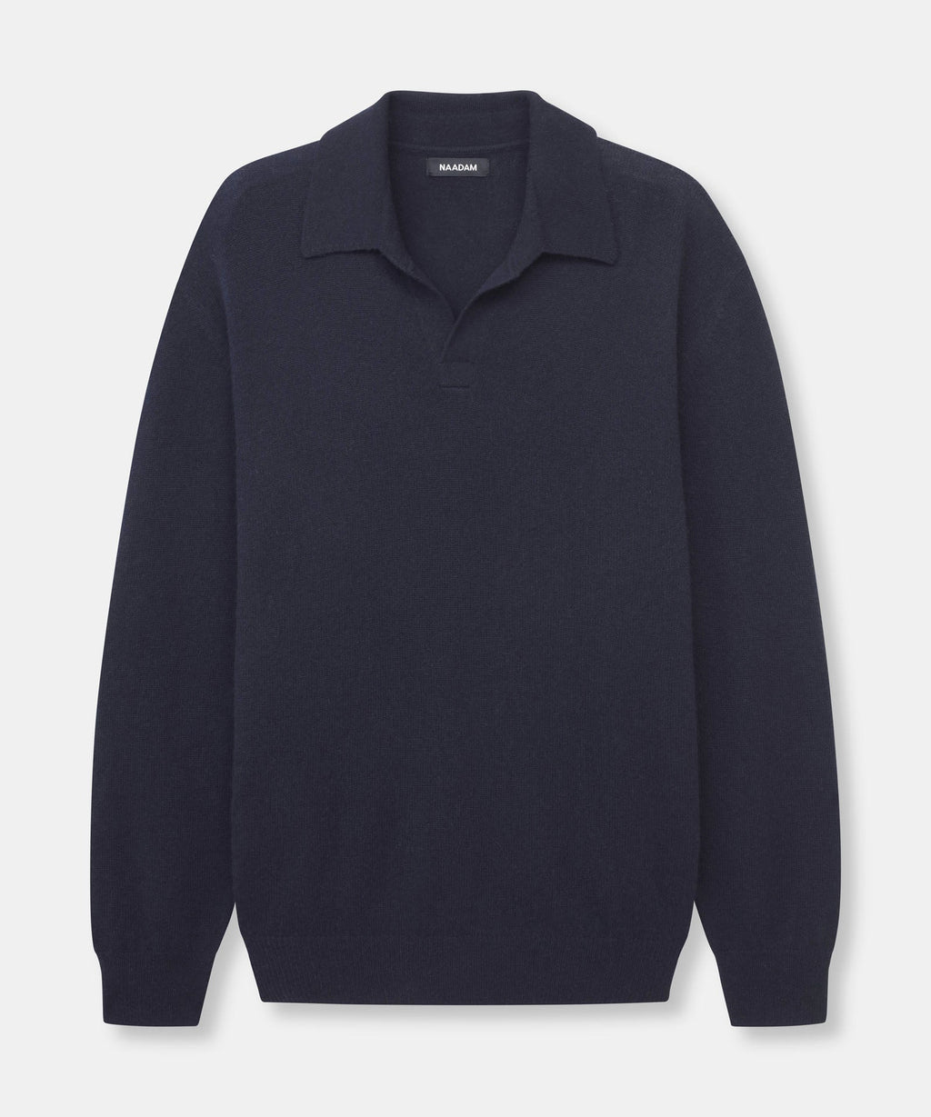 Lightweight Cashmere Relaxed Polo