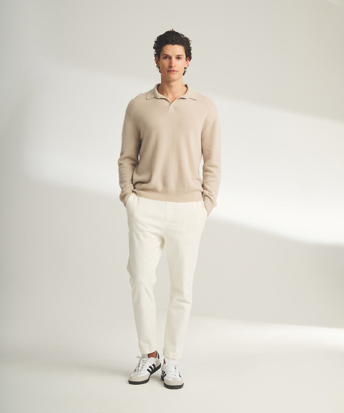 Lightweight Cashmere Relaxed Polo