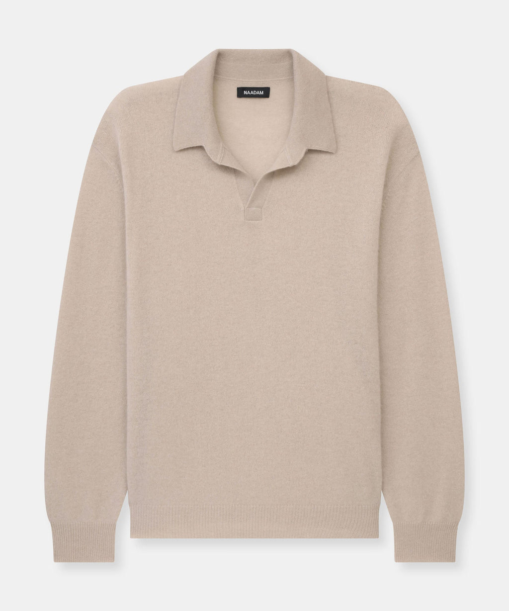 Lightweight Cashmere Relaxed Polo