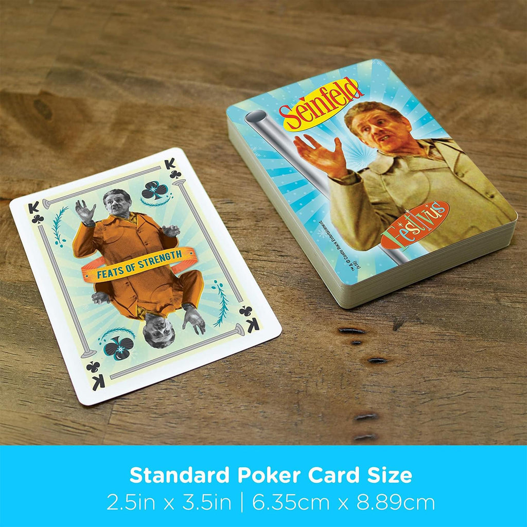 Seinfeld Festivus Playing Cards | 52 Card Deck + 2 Jokers
