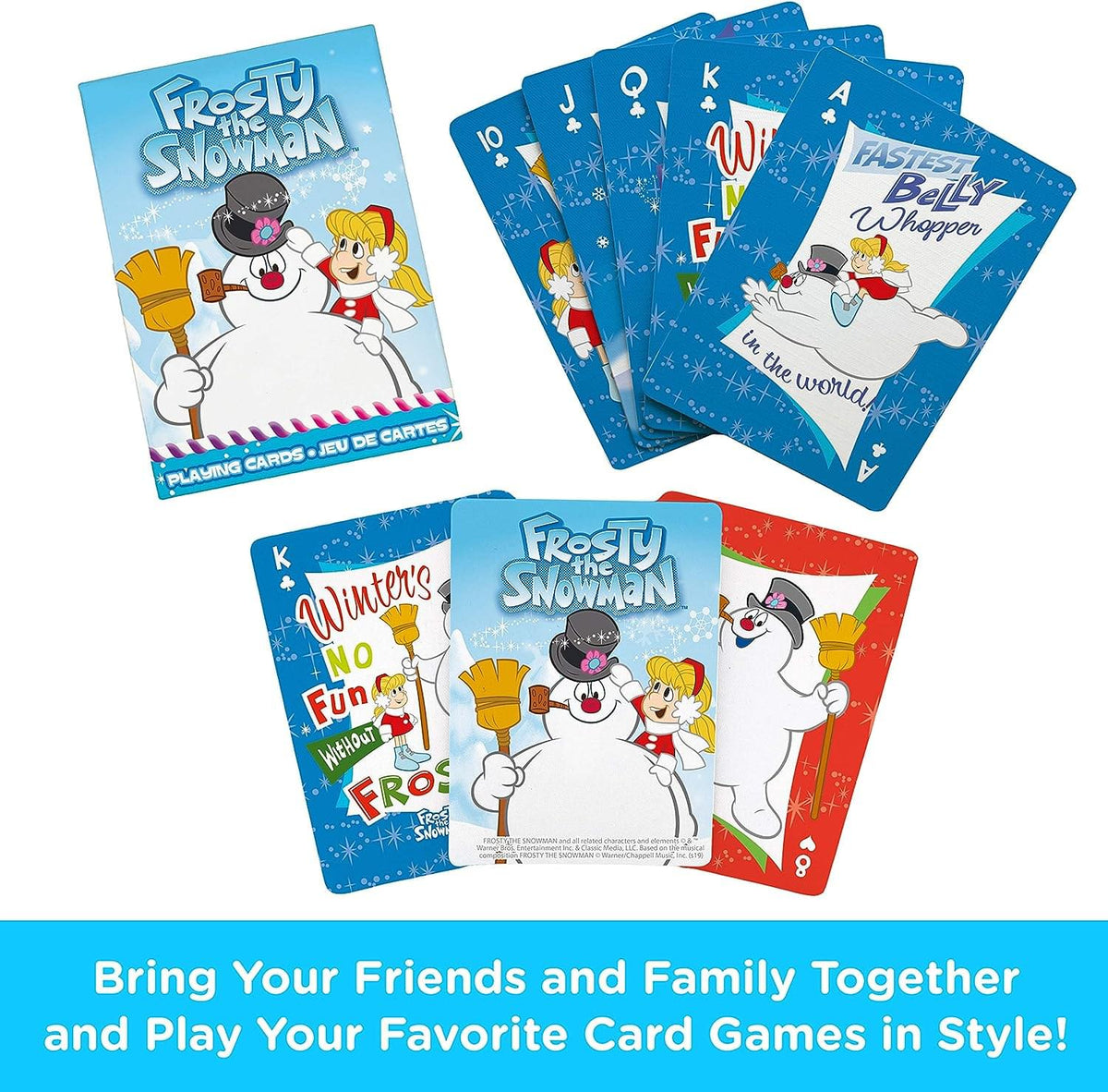 Frosty The Snowman Playing Cards