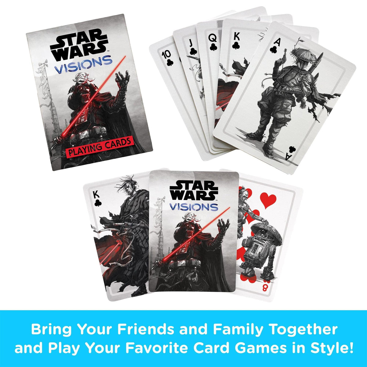 Star Wars Visions Playing Cards