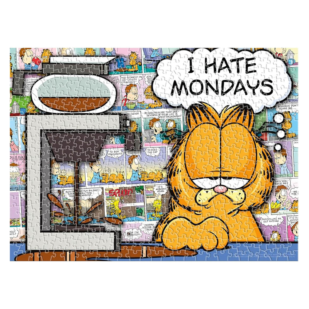 Garfield "I Hate Mondays" 500 Piece Jigsaw Puzzle (Vertical Box)