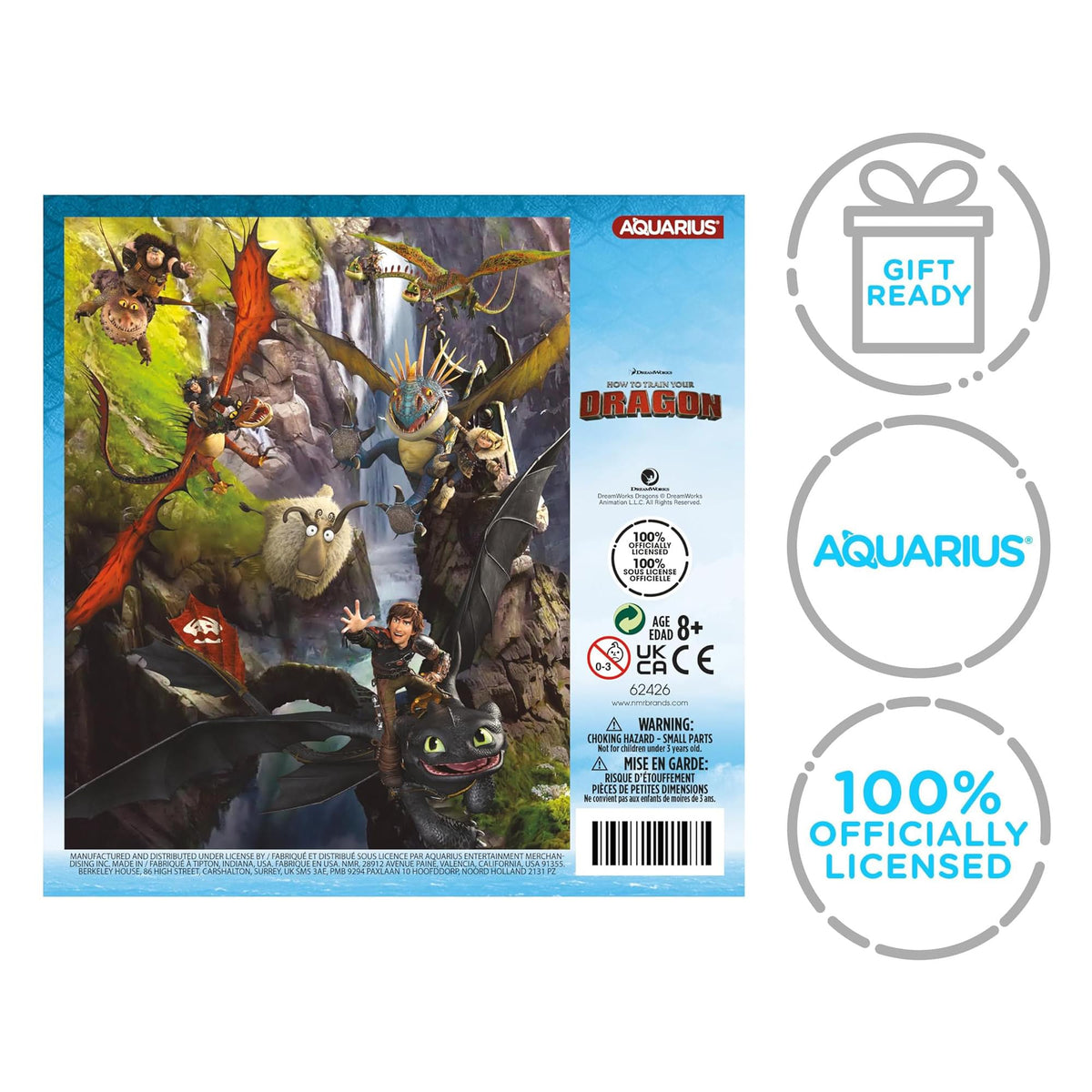 How To Train Your Dragon 500 Piece Jigsaw Puzzle