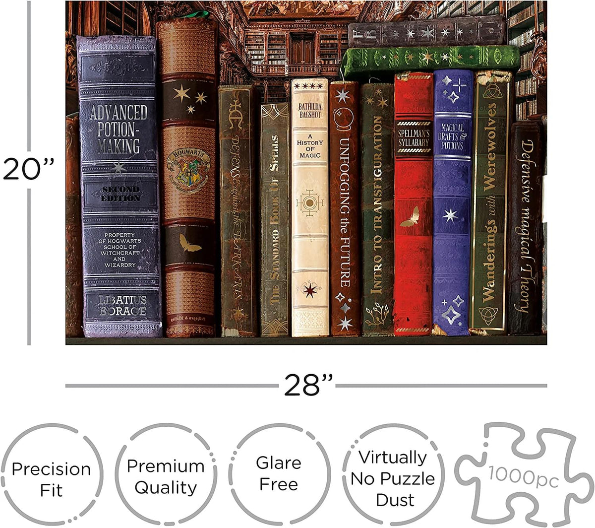 Spell and Potion Books 1000 Piece Jigsaw Puzzle