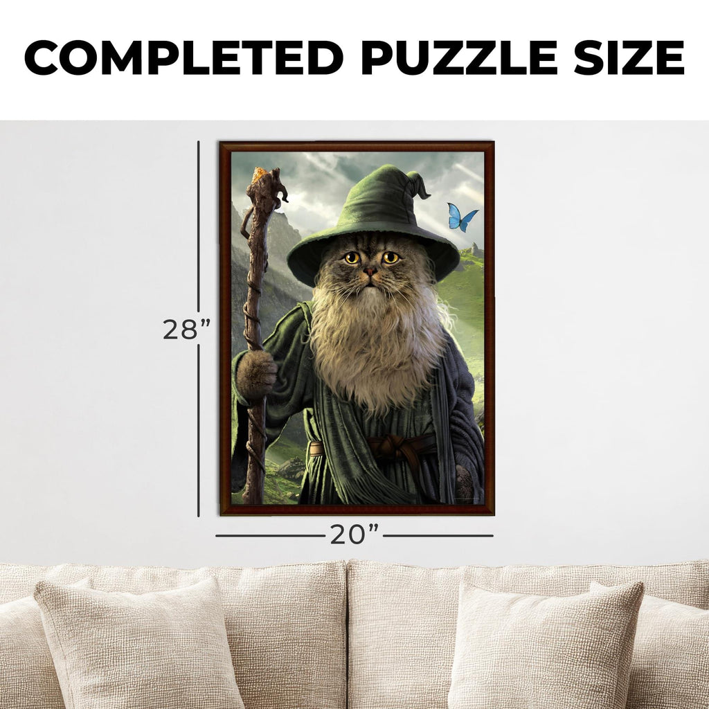 Lord of the Cats Catdalf 1000 Piece Jigsaw Puzzle