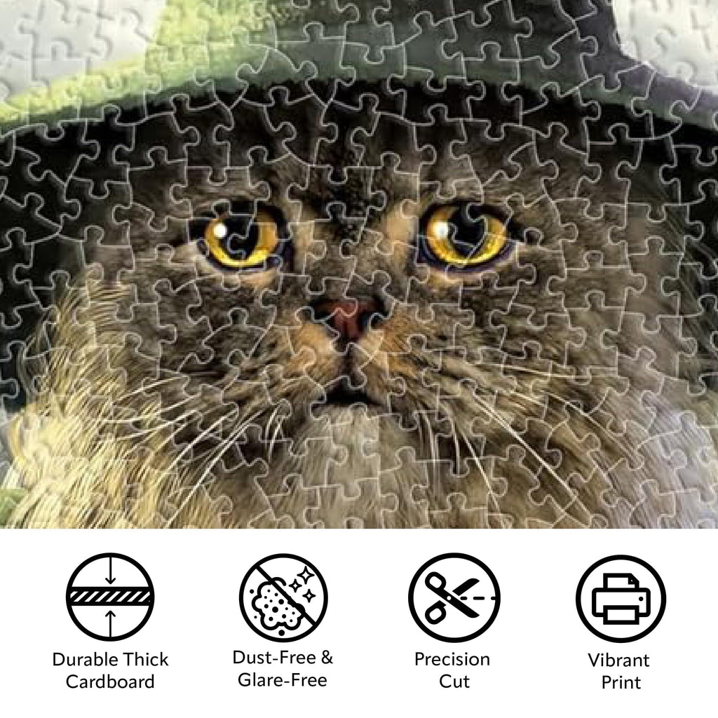 Lord of the Cats Catdalf 1000 Piece Jigsaw Puzzle