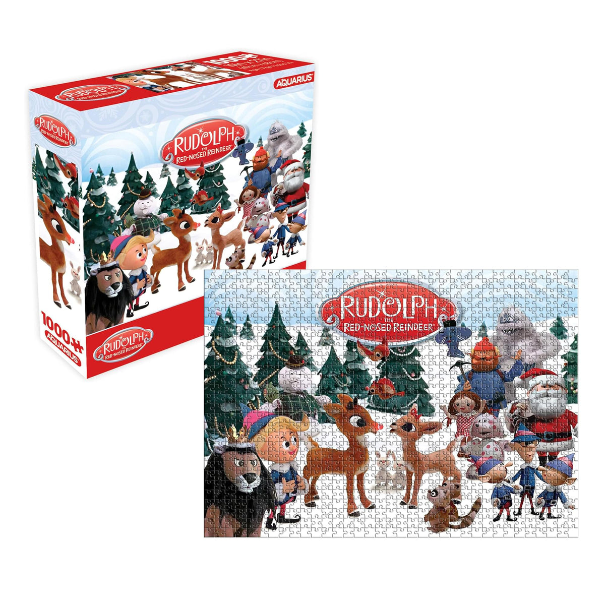 Rudolph The Red-Nosed Reindeer 1000 Piece Jigsaw Puzzle